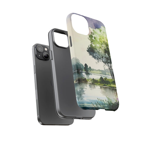 Summer Day by the Lake - Impact Resistant Phone Case